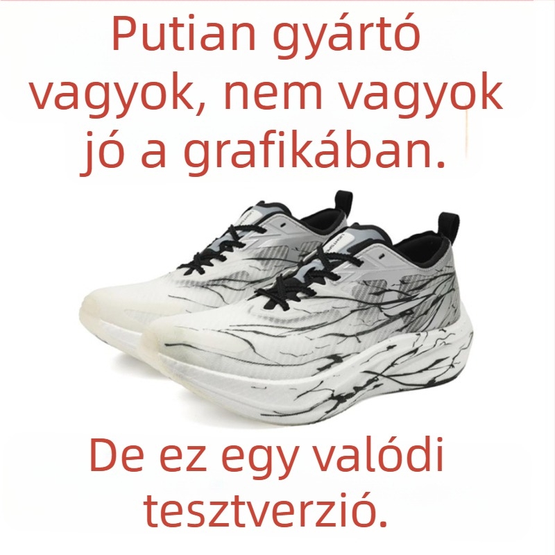 Ifjúsági futócipő karbonlemezzel – ultra könnyű, lélegző, ütéscsillapító, energia-visszanyerés – Uniszex