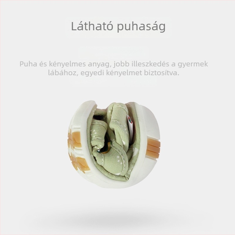 Happy Mary Babacipő – uniszex, puha talpú, zárt orrú, Velcro, állatmintás, 12–48 hónap