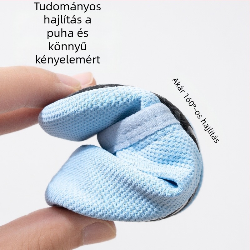 Csecsemő talpú zoknicipő 12–36 hónap, felső része pamut, légáteresztő, csúszásmentes, Velcro-zár, állat-minta, tavasz-ősz