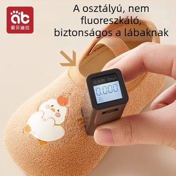 Aibedila Belső használatra szóló babacipő - csúszásmentes, puhatalpú, 12–36 hónapos korosztálynak, uniszex
