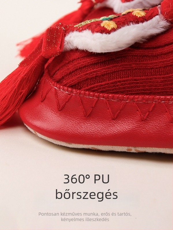 Újszülött baba padlós zoknija csúszásmentes, lélegző pamutból, mesefigurás mintával, tavaszra és őszre