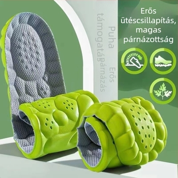 Mugwort sportos dezodoráló talpbetét – Felhő talp, puha, rugalmas ütéscsillapító, modell YD-01, anyag: szivacs, uniszex a sportcipőkhöz, bőrt és hétköznapi cipőkhöz