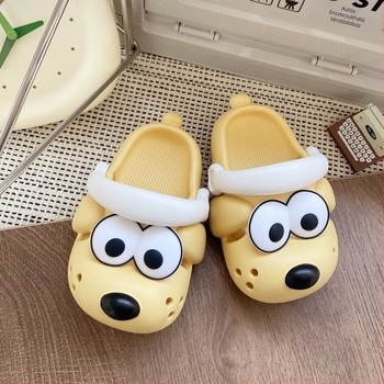 Happy Mary Crocs-stílusú gyerek papucsok — csúszásmentes beltéri és kültéri viseléshez, nyár, fiúk és lányok számára