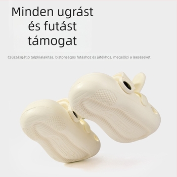 Gyerekek nyári EVA strandpapucs lányoknak, csúszásmentes puha talp, hercegnő mesés dizájn, 2–10 éveseknek