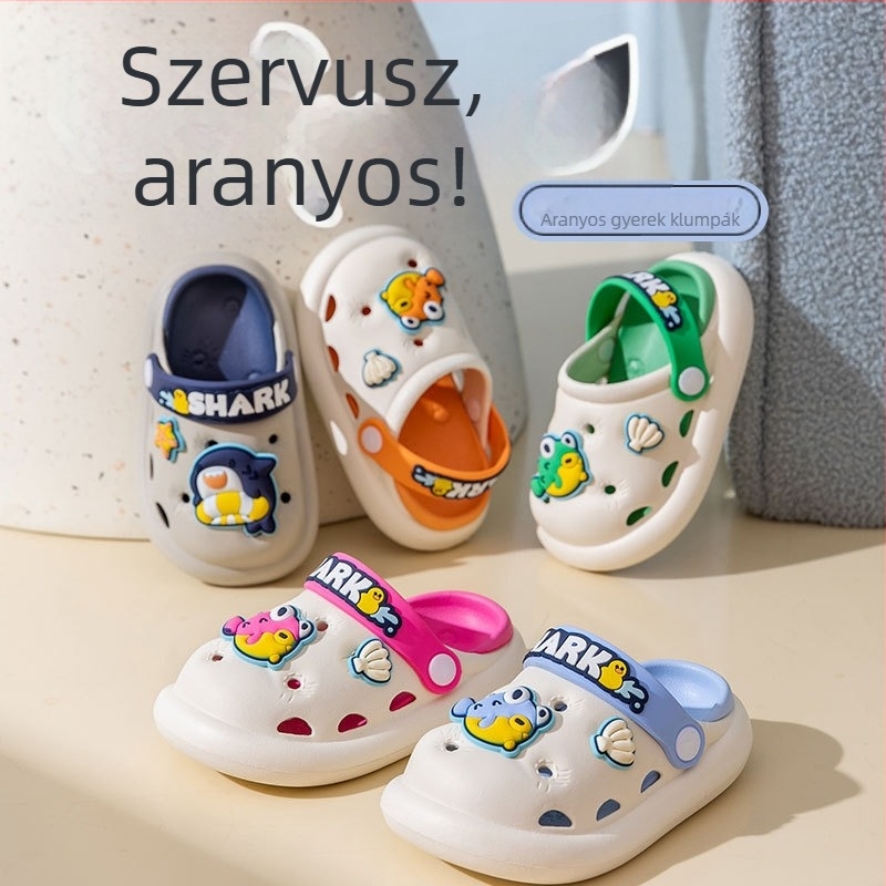 Gyerek EVA lukas papucs, rajzfilm mintával, uniszex, lélegző