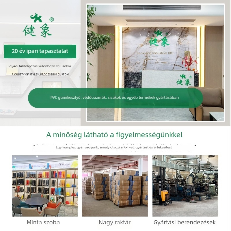 Női PVC esőcsizma, magas szár, mindennapi stílus, alacsony sarkú 1–3 cm