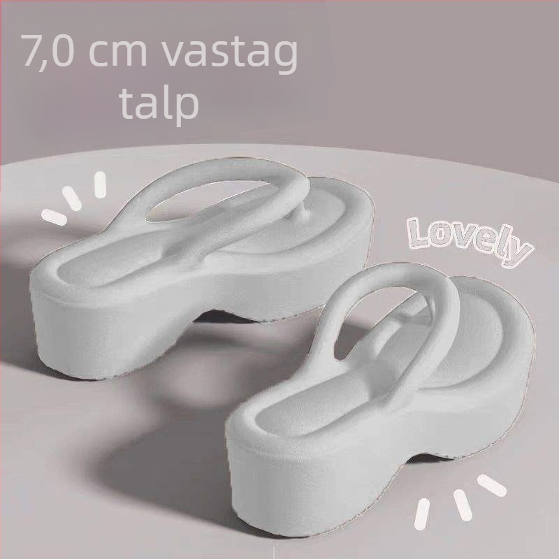 Női koreai stílusú EVA papucs, EVA felső rész és talp, 0–3 cm magasságú emelés, csúszásmentes, ütéscsillapítás