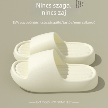 Női vastag talpú EVA papucs, 2025 nyár, lélegző, csúszásmentes, beltéri és kültéri használatra