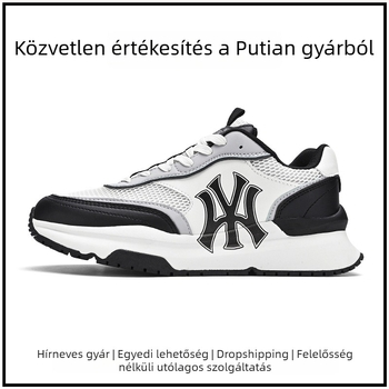 Férfi Dad Shoes hálós felsővel, alacsony profilú, fűzős zárás, gumírozott külső talp, könnyű