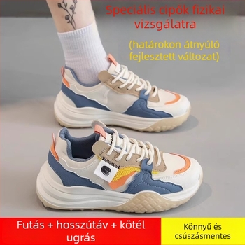 Női könnyű futócipő csillapítással, csúszásmentes talppal, mikroszálas felsőrész, gumírozott talp.
