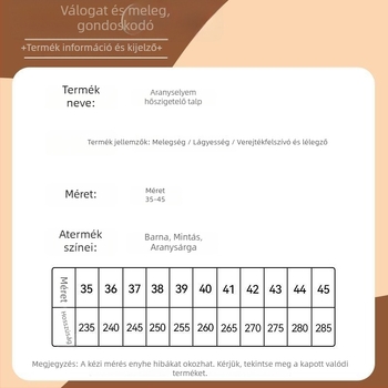 Téli csizma talpbetét – fleece bevonat, lélegző; modell XY39; anyag: Dali cotton + long hair crystal velvet; teljes talpbetét