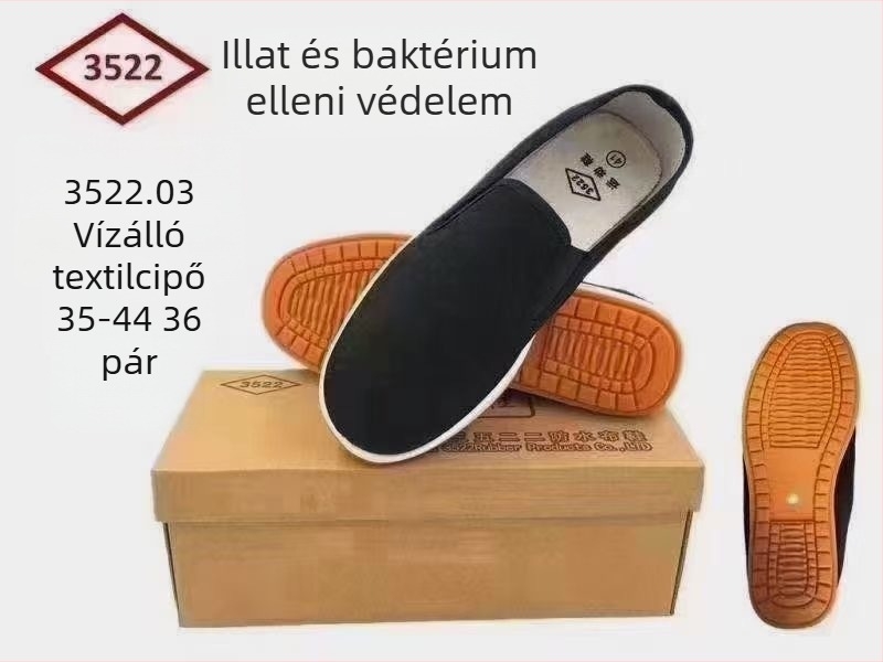 Uniszex vászoncipők alacsony felső résszel, légáteresztő textil talpbetéttel és gumitalppal
