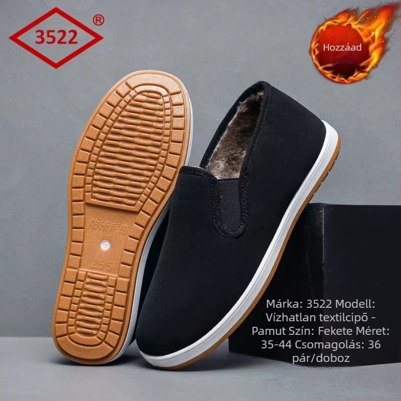 Uniszex vászoncipők alacsony felső résszel, légáteresztő textil talpbetéttel és gumitalppal