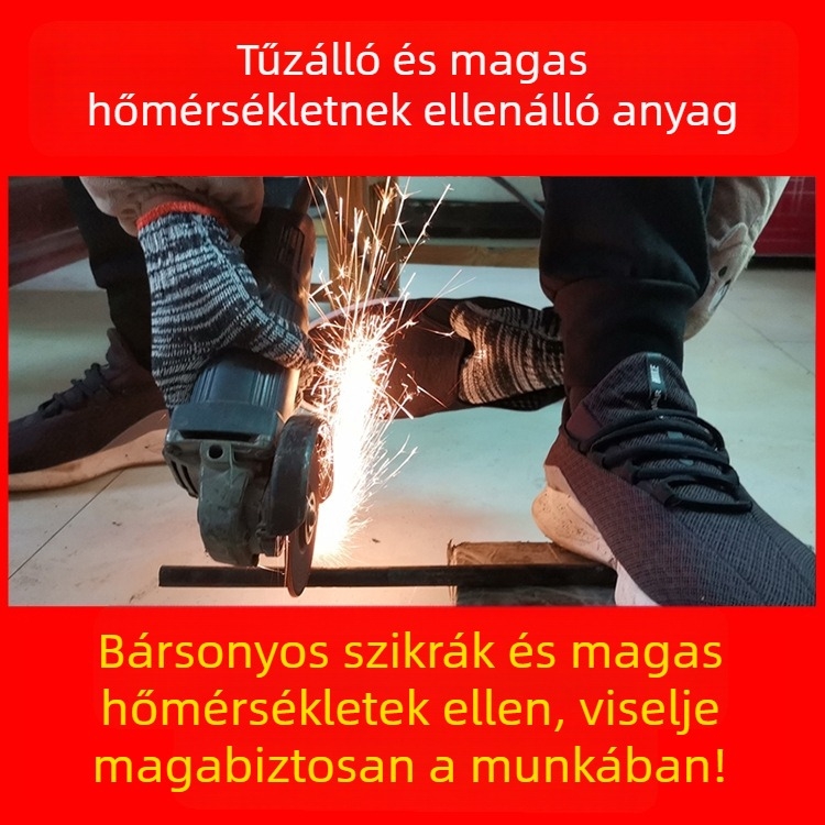 Férfi munkacipő pamut felsőrész, kerek orrú, műanyag talp, varrott szerkezet