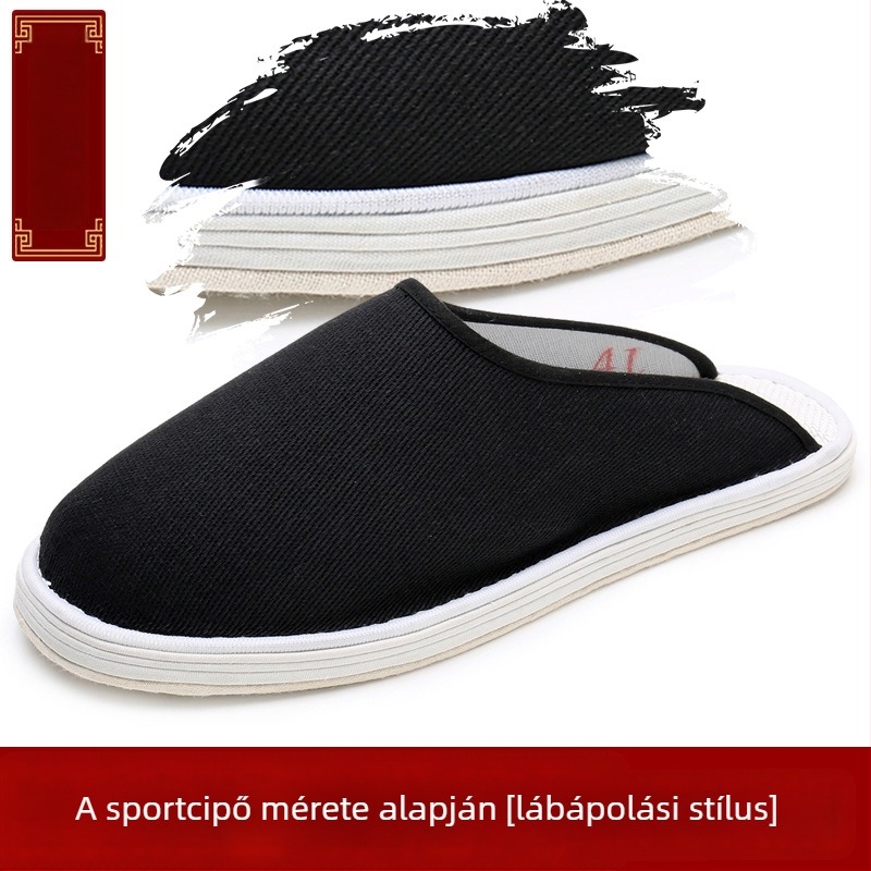 Slip-On téli vászoncipő, fleece belsővel, kényelmes és meleg; felső rész: pamut vászon; belső: rövid műszőr; talpbetét: műszálas gyapjú; talp: Melaleuca