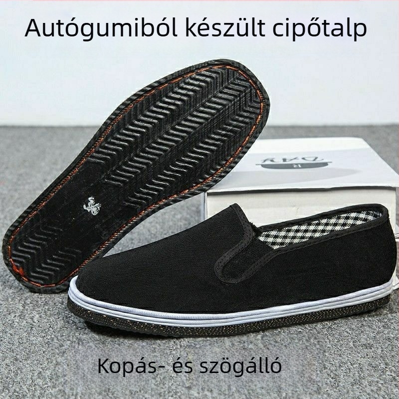 Vastag gumitalpú építkezési munkacipő, perforáció elleni védelem, kopásálló, lélegző