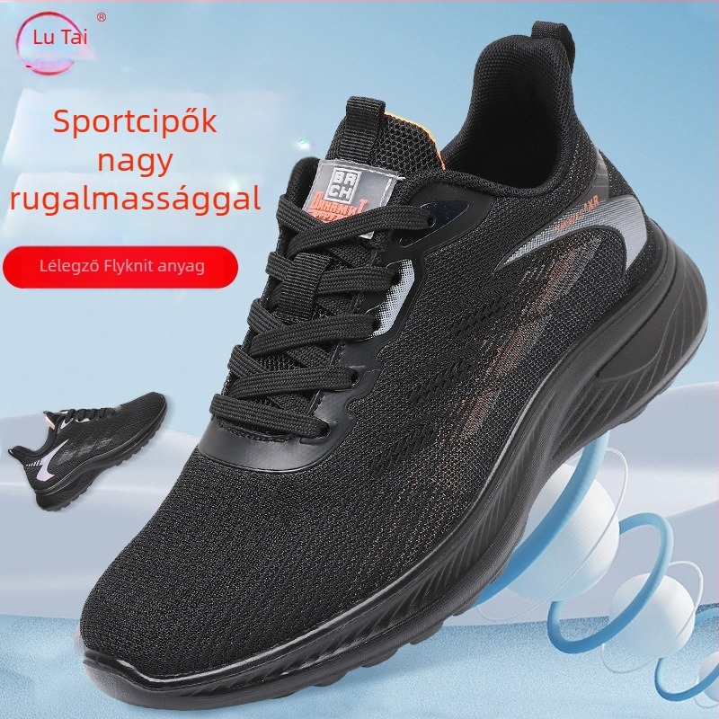Lutai uniszex Flyknit futócipő – könnyű, légáteresztő, mindennapi sportcipő