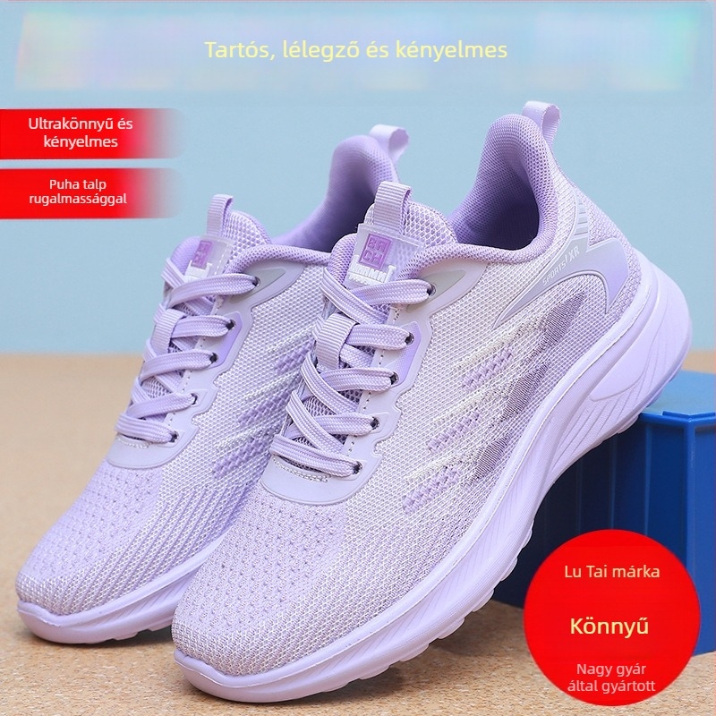 Lutai uniszex Flyknit futócipő – könnyű, légáteresztő, mindennapi sportcipő