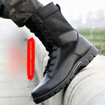 Martin bakancs kültéri használatra, vízálló, lélegző, csúszásmentes, magas szár, EVA talp