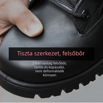 Martin bakancs kültéri használatra, vízálló, lélegző, csúszásmentes, magas szár, EVA talp