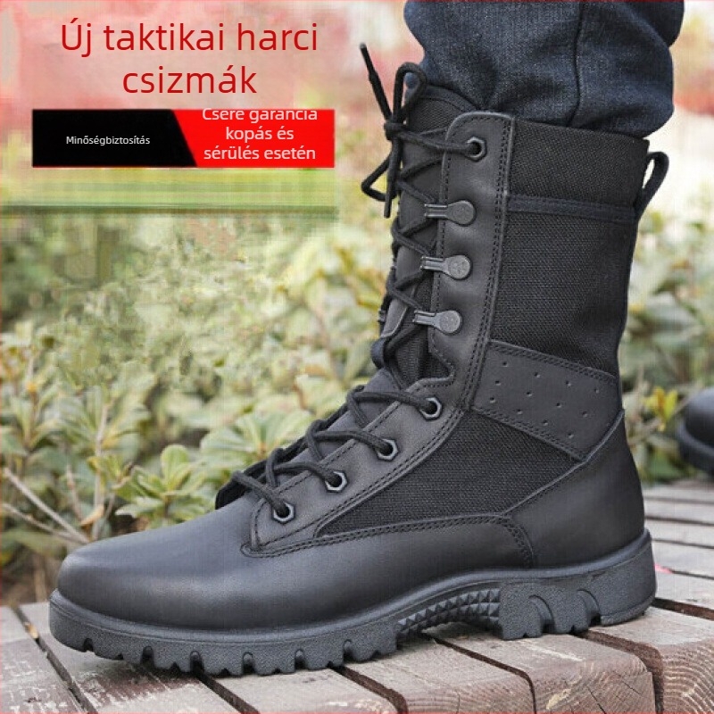 Martin bakancs kültéri használatra, vízálló, lélegző, csúszásmentes, magas szár, EVA talp