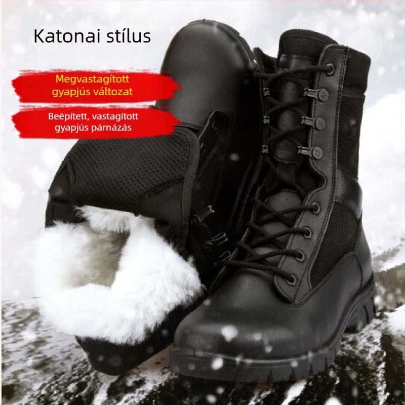 Martin bakancs kültéri használatra, vízálló, lélegző, csúszásmentes, magas szár, EVA talp