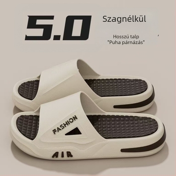 Férfi PVC flip-flopok, mindennapi kültéri lábbeli, PVC felsővel és PVC talppal