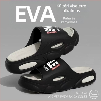 Férfi EVA papucs – EVA felső rész, EVA talp, lazább stílus, injekcióval formázott talp