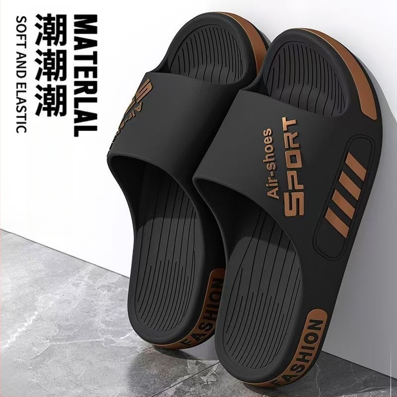 Férfi flip-flop PVC felsőrésszel, EVA talppal, Leisure stílus, injektált talp