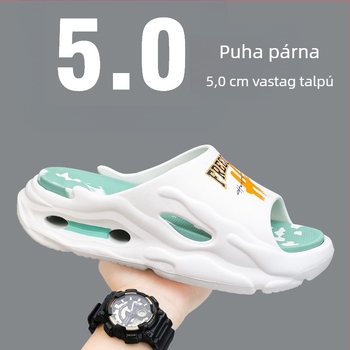 Uniszex EVA papucs, EVA felsőrész, EVA talp, injektált formájú talp, pull-on kialakítás, fiataloknak