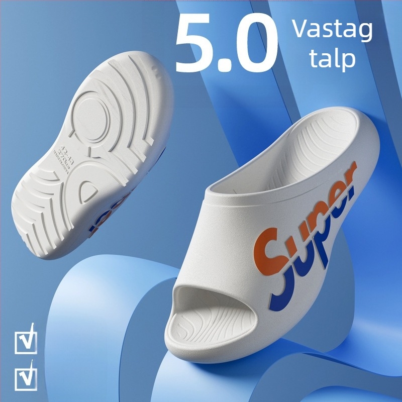 Férfi EVA papucs, csúszásmentes, otthoni és kültéri használatra, puha talppal, kopásálló