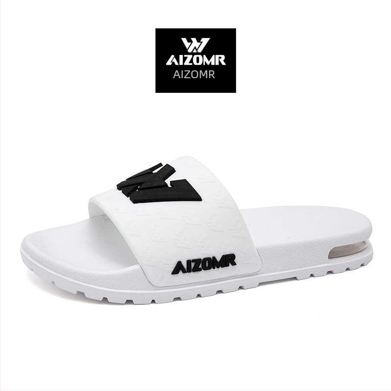 Aizomr EVA férfi flip-flop papucs — nyitott lábujj, légáteresztő, csúszásmentes, EVA felső rész és EVA talp, 3 cm talpmagasság