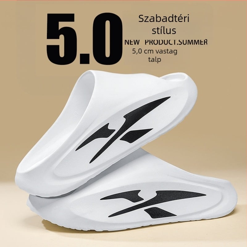 Férfi EVA papucsok, EVA felsőrész és EVA talp, injektált talp, csúszásmentes, 2024 nyár, fiatalság trend