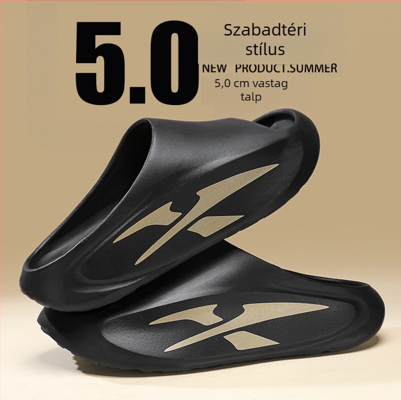 Férfi EVA papucsok, EVA felsőrész és EVA talp, injektált talp, csúszásmentes, 2024 nyár, fiatalság trend