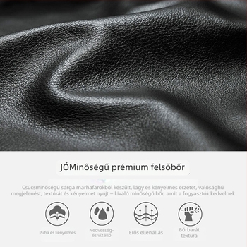 Zhihua Leather Goods Üzleti táska – Valódi bőr, Első réteg marhabőr, Nagy kapacitás, Üzleti út stílusú