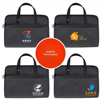 Jin Zhengnuo férfi üzleti aktatáska, vízálló Oxford anyagból, csíkos minta, stílus: üzleti utak, Modell 2102