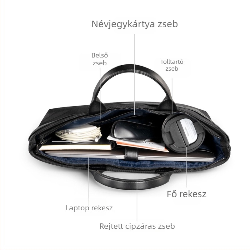 Kingsons KS3257W Férfi üzleti táska – vízálló, nagy kapacitású laptop táska