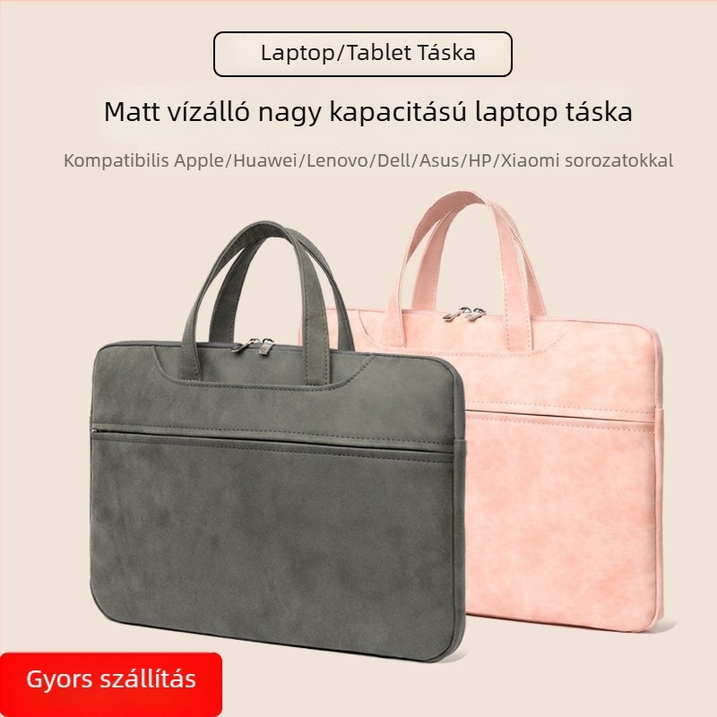 PU laptop táska - férfiaknak, 2025 tavasz, Márka Other
