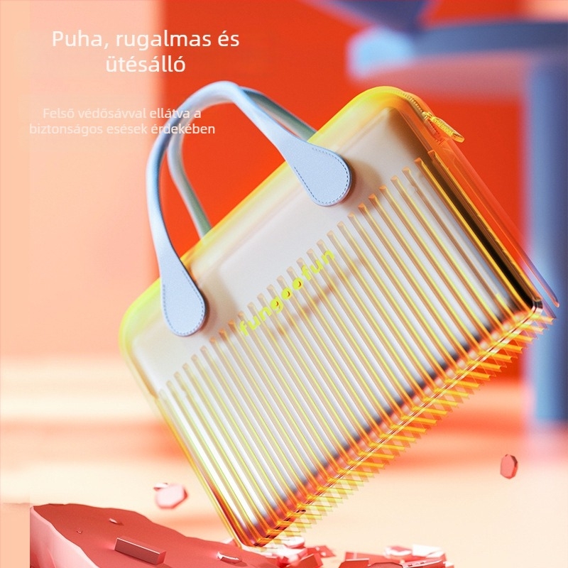 Van Gogh Van laptop táska – üzleti minimalistikus, vízálló EVA anyag, kopásállóság, szeizmikus ellenállás, tehercsökkentő kialakítás