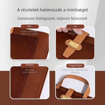 PU bőr A4 irattáska - hordozható üzleti táska háromdimenziós dizájnnal (Márka: Yicheng; Anyag: PU; Stílus: Hordozható; Forma: Háromdimenziós)