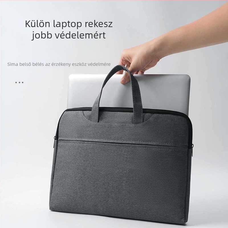 Üzleti férfiaknak szóló dokumentumtáska - Rich 8, vízálló Oxford vászon, cipzár, ferde dizájn (Rich 8; vízálló Oxford vászon; cipzár; ferde dizájn)