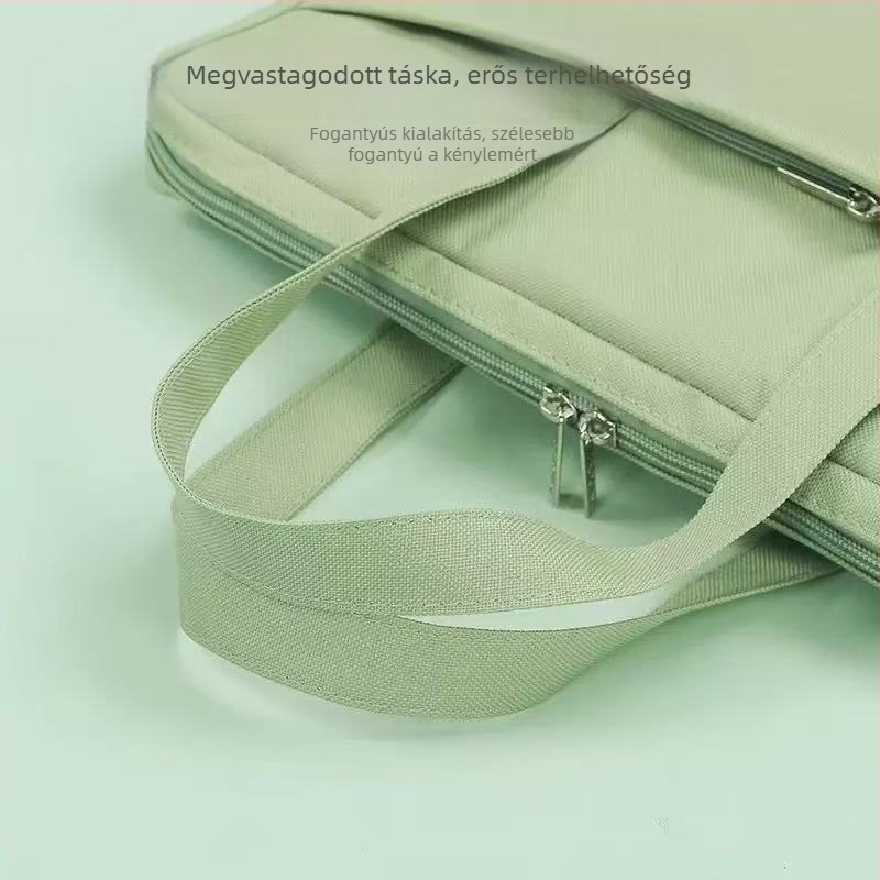 Laptop táska - Oxford anyag, vízálló, kopásálló, szeizmikus védelem, nylon bélés
