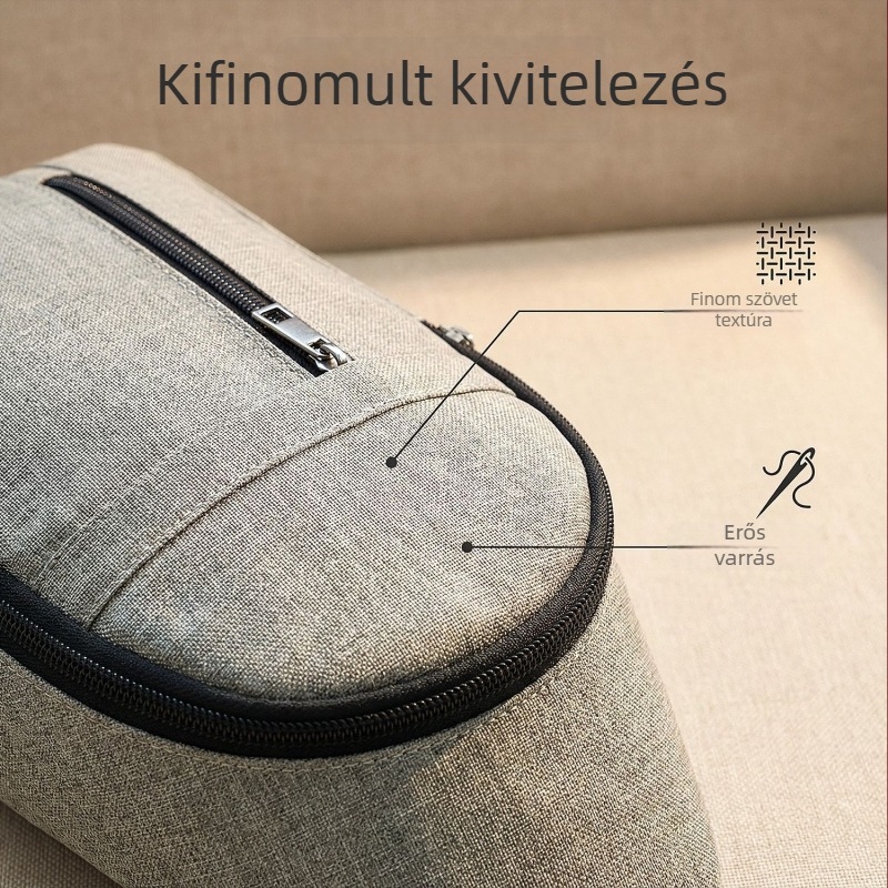 Férfi mellkas táska, crossbody stílus, Oxford anyagból, ultrakönnyű, kopásálló, bővíthető kapacitás