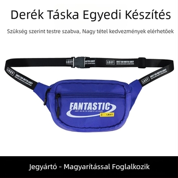 Férfi övtáska, utcai stílus, Oxford anyag, légáteresztő, csíkos minta