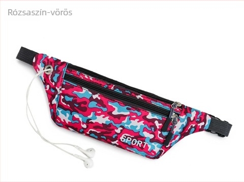 Sport övtáska, nylon, uniszex, kültéri sportokhoz, Kínában gyártva