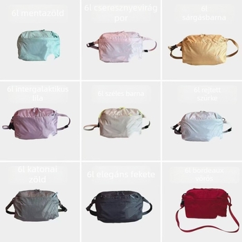 Férfi crossbody táska – Oxford vászon, unisex stílus, lélegző, vízálló, ultrakönnyű, antibakteriális, bélés poliészter