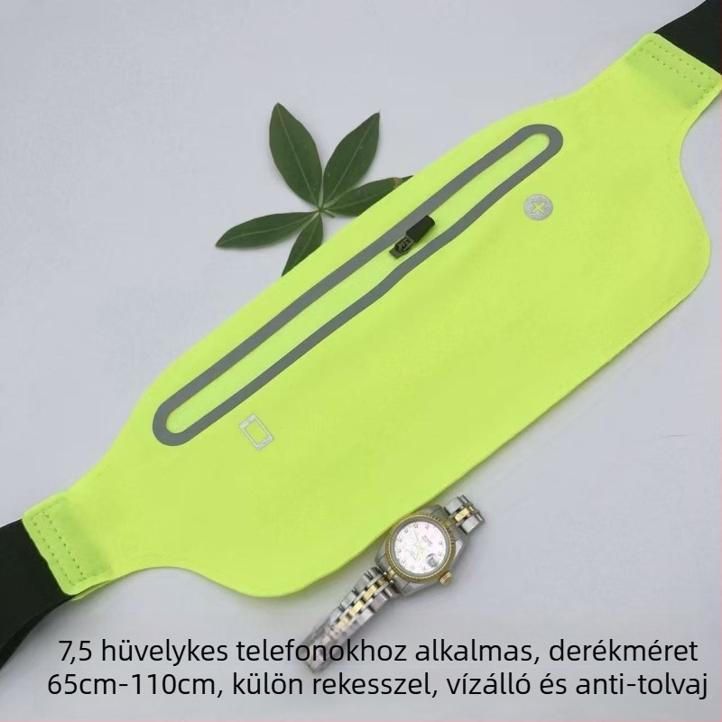 Nylon sportövtáska, lopás elleni védelemmel, könnyű, vízálló, uniszex