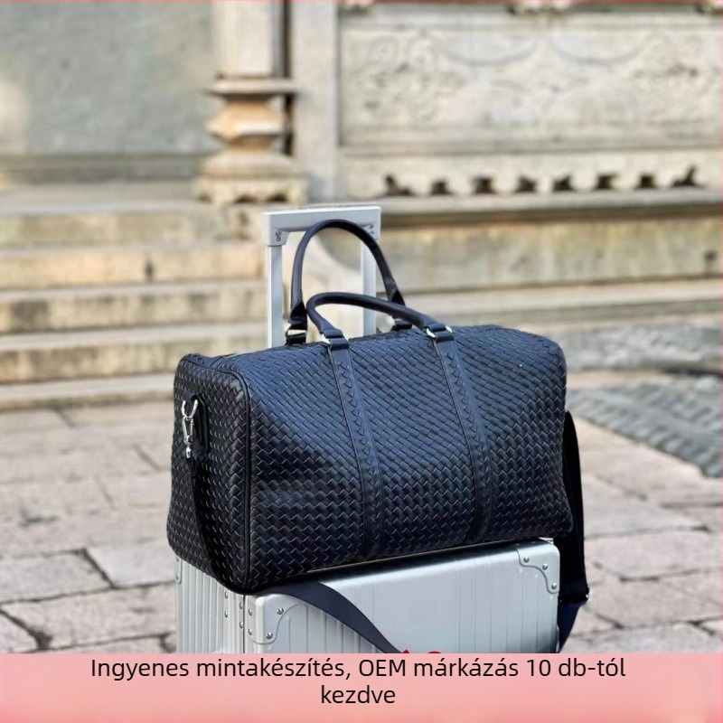 Nagy kapacitású utazótáska MAKI Bag, PU anyag, poliészter bélés, szabadidős utazási stílus