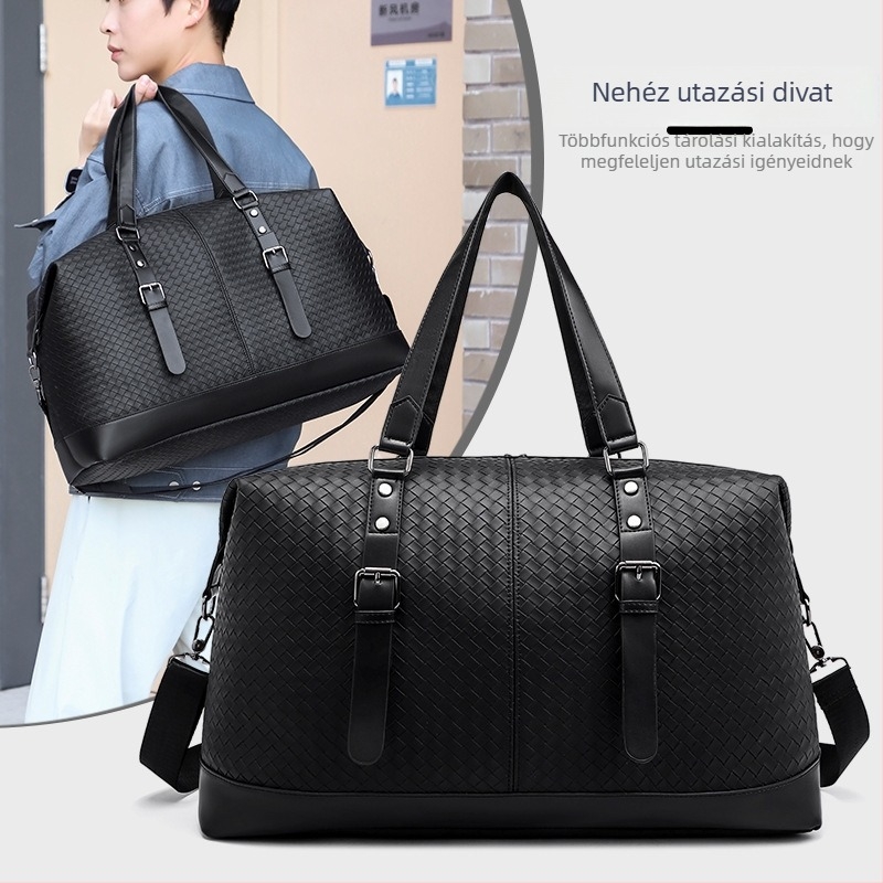 Uniszex PVC utazótáska, 20–35 L kapacitás, vízálló és bővíthető