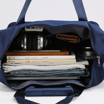 Női hátizsák görgőkkel utazáshoz – nagy kapacitású, kibővíthető tároló (36–55L, Oxford anyag, nylon bélés)